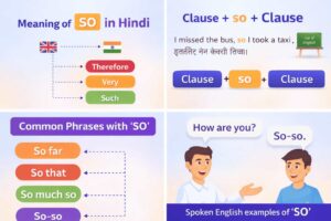 Use of so in English grammar clause structure