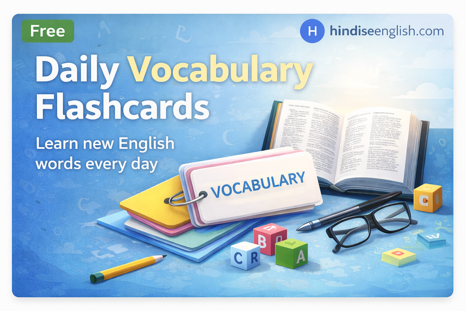 Daily Vocabulary Flashcards